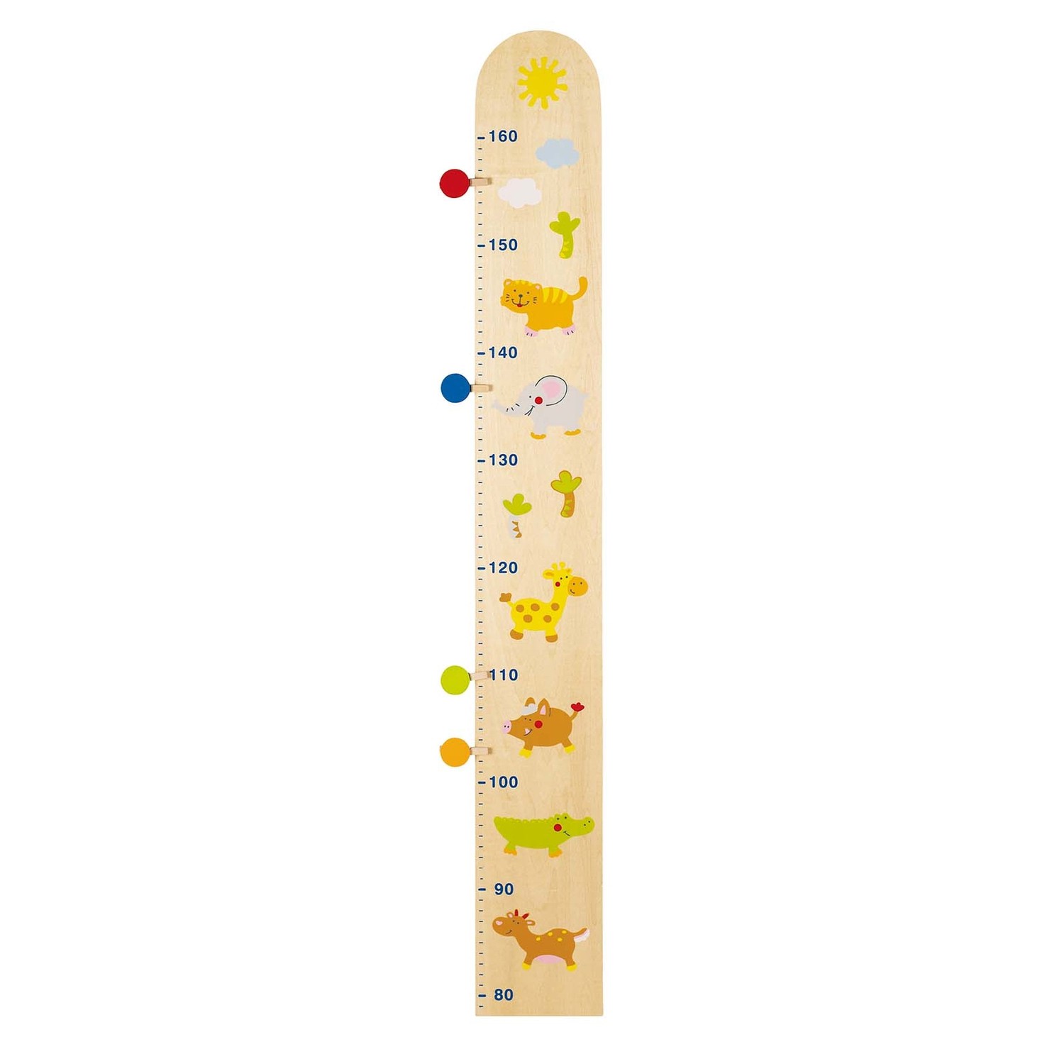 Ehrfürchtig Messlatte Kinder Goki Goki Kinder Messlatte Wachstumsmesser Messleiste aus Holz