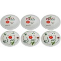 Retsch Arzberg Pizzateller 6er Set, Design Pomodoro & Spezia, � 30cm