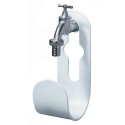Haas Gartenschlauchhalter Kunststoff 5mm dick, wei�