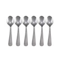 Retsch Arzberg Espressol�ffel Mocca L�ffel 6er Set, Edelstahl 18/0, silber