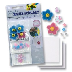 Folia Deko Zubeh&Atilde;&para;r Set 2 Ganzjahr, moderne Bl&Atilde;&OElig;ten