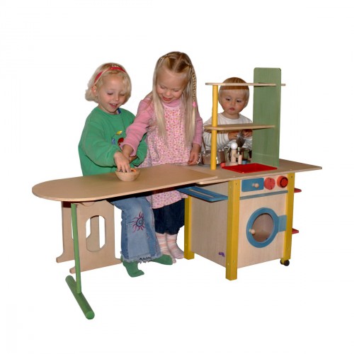 SpielkUche Holz Mit Funktionen
